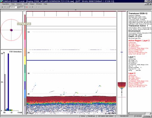 Fig. 14: Centered calibration sphere.