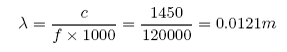 wavelength